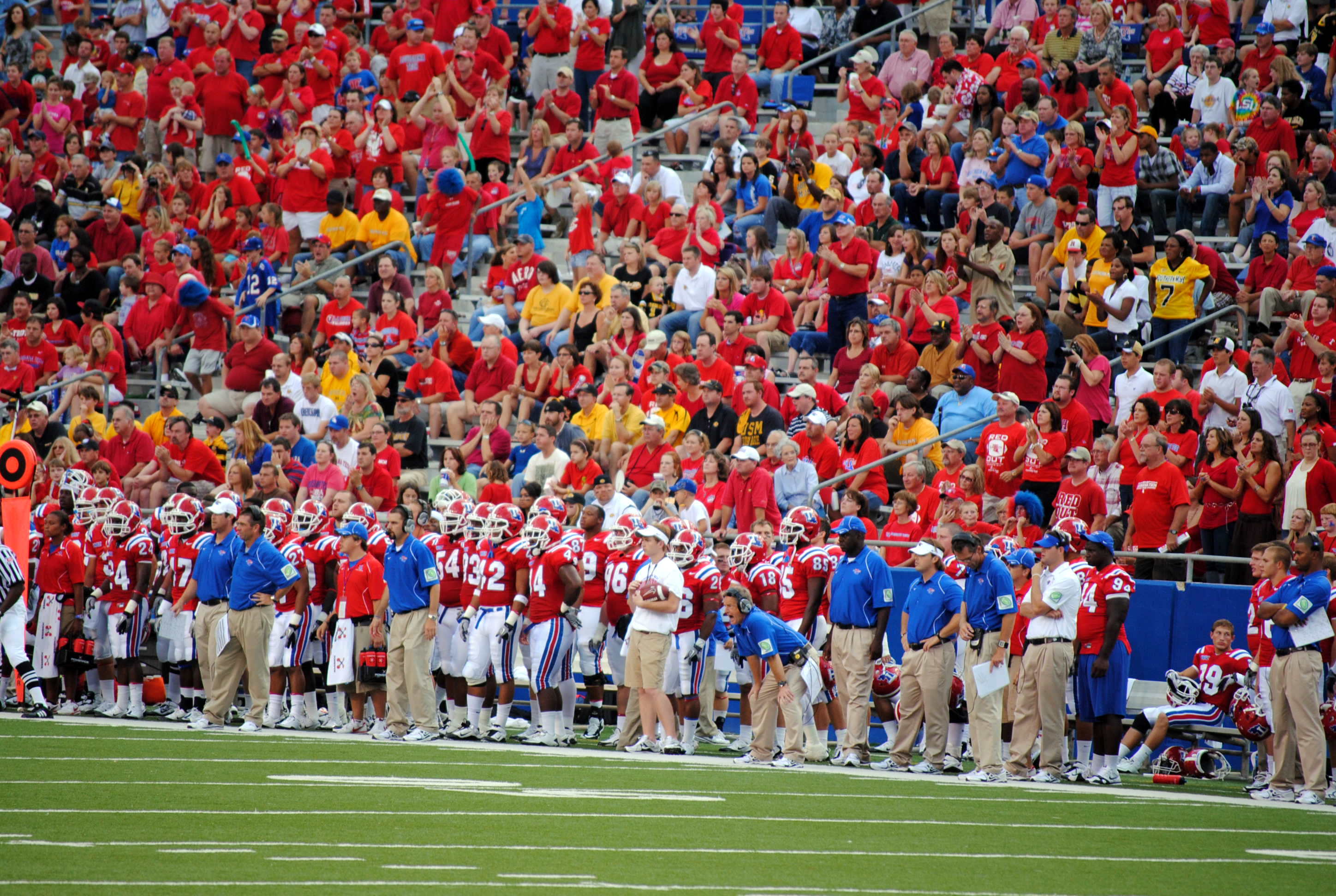 Sidelines are busy places where many different people could be called for sideline interference.