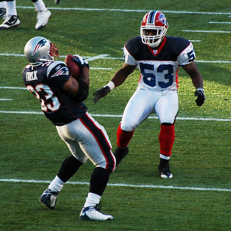 A fair catch is made