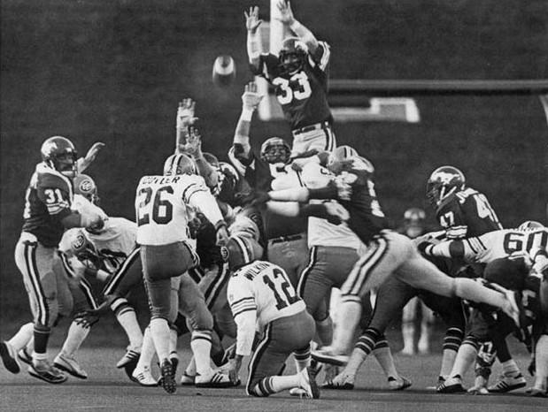 It is illegal to be lifted up or to climb on top of another player in an attempt to block a kick It is illegal to be lifted up or to climb on top of another player in an attempt to block a kick